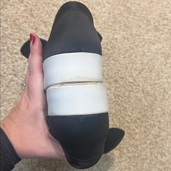 1447. Worn Twice - Rebecca Minkoff Stacey Satin Black Bow Sneakers - Picture 12 of 12